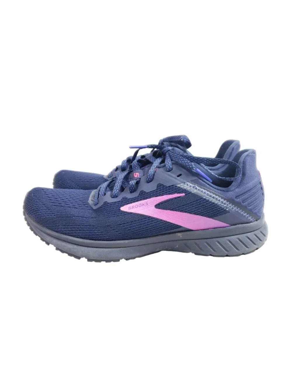 Brooks Womens Size 8 Anthem-5 Blue Running Shoes Mesh Upper - Picture 5 of 9